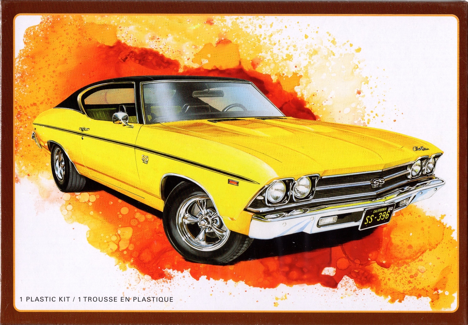 AMT 1969 Chevy Chevelle SS 396 Hardtop - Stock, Custom or Drag