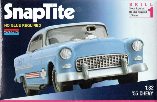 Monogram 1955 Chevy Bel Air Hardtop - SnapTite 1/32 Scale