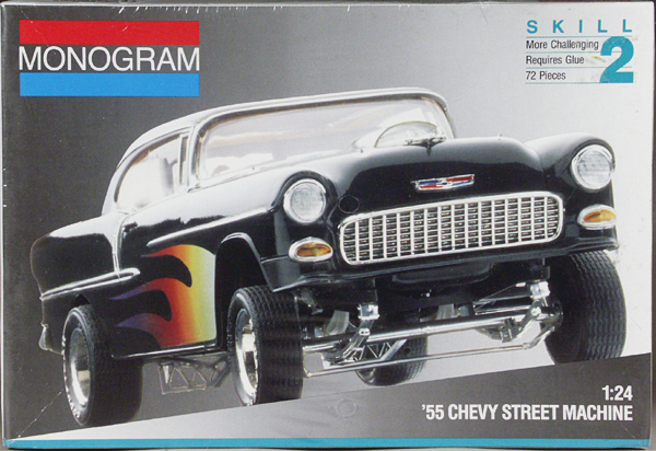 Monogram 1955 Chevy Bel Air Hardtop Street Machine - Spotlight Hobbies