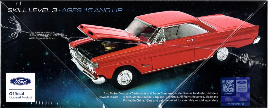Mercury K Code Moebius 1964 Mercury Comet Hardtop K-Code - Spotlight Hobbies