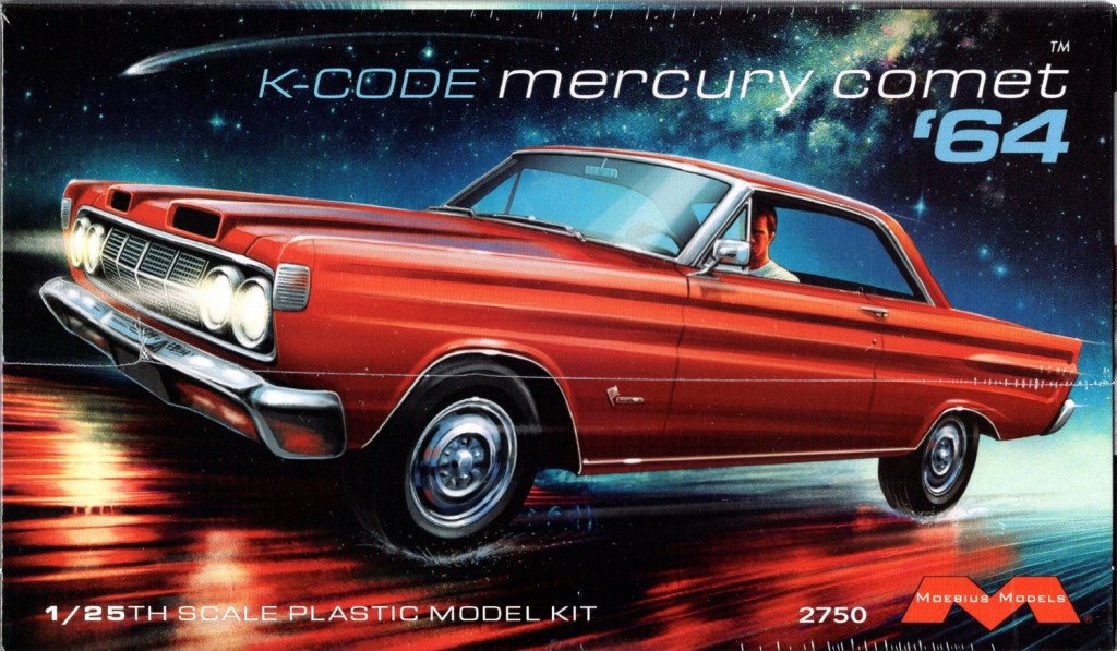Mercury K Code Moebius 1964 Mercury Comet Hardtop K-Code - Spotlight Hobbies