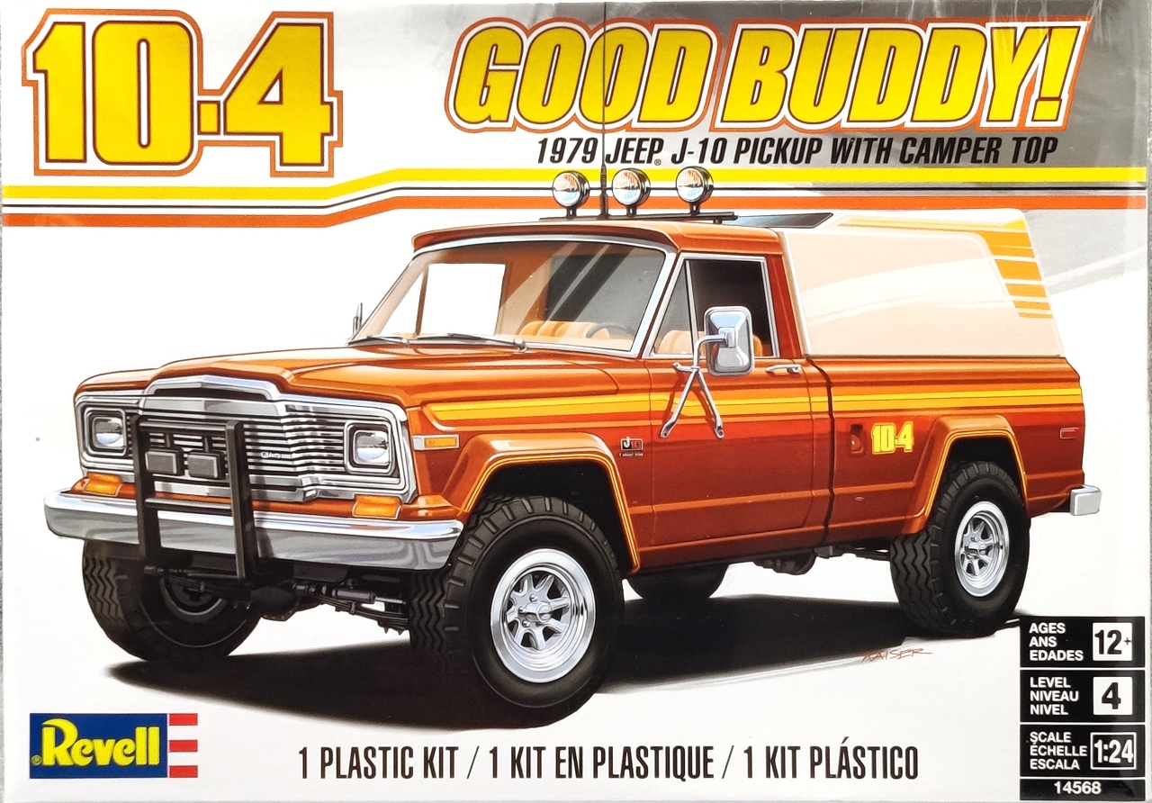 Revell 1980 Jeep J-10 Pickup Truck 4x4 