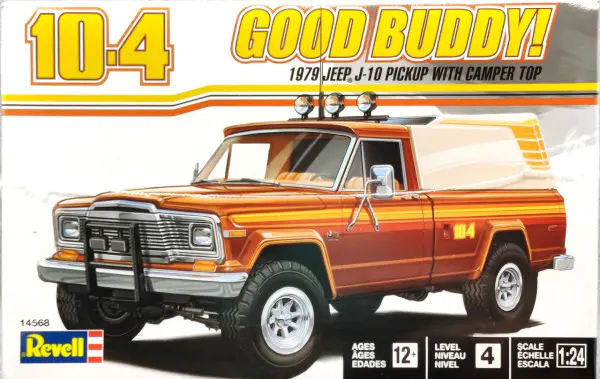Revell 1980 Jeep J-10 Pickup Truck 4x4 