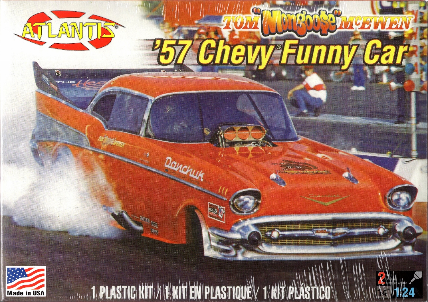 Atlantis (Revell) Tom McEwen 1957 Chevy Funny Car - Spotlight Hobbies