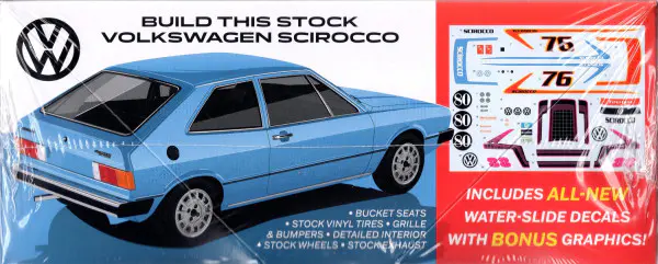 AMT Volkswagen VW Scirocco - Stock or Road Racer - Spotlight Hobbies