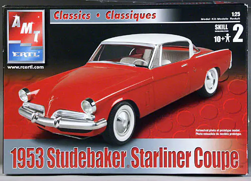 AMT 1953 Studebaker Starliner Coupe - Stock or Race - Spotlight