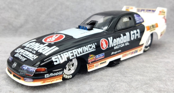 d*9様 ベース車 70'Sナショナルキャンピングランドナー 前後Wブレーキ サ Revell Chuck Etchells “Kendall” Mopar Funny Car Built Kit