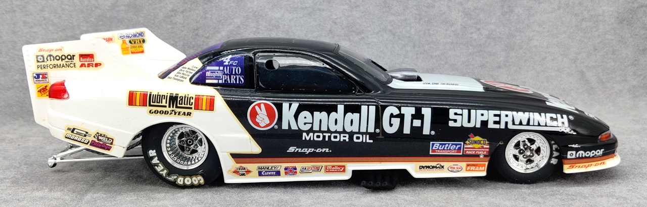 Revell Chuck Etchells “Kendall” Mopar Funny Car Built Kit