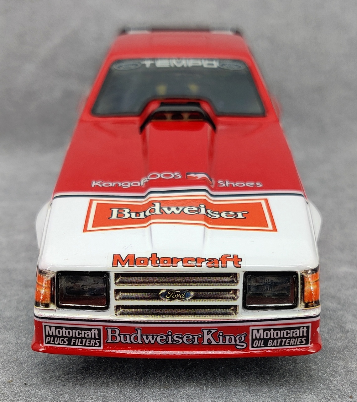 Mongram Kenny Bernstein “Budweiser King” Ford Tempo Funny Car