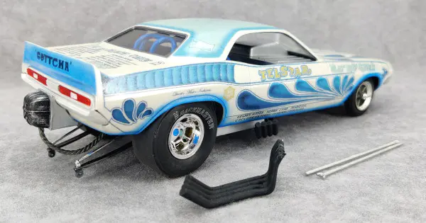 Jo-Han “Telstar” Dodge Challenger Funny Car Built Kit - Spotlight