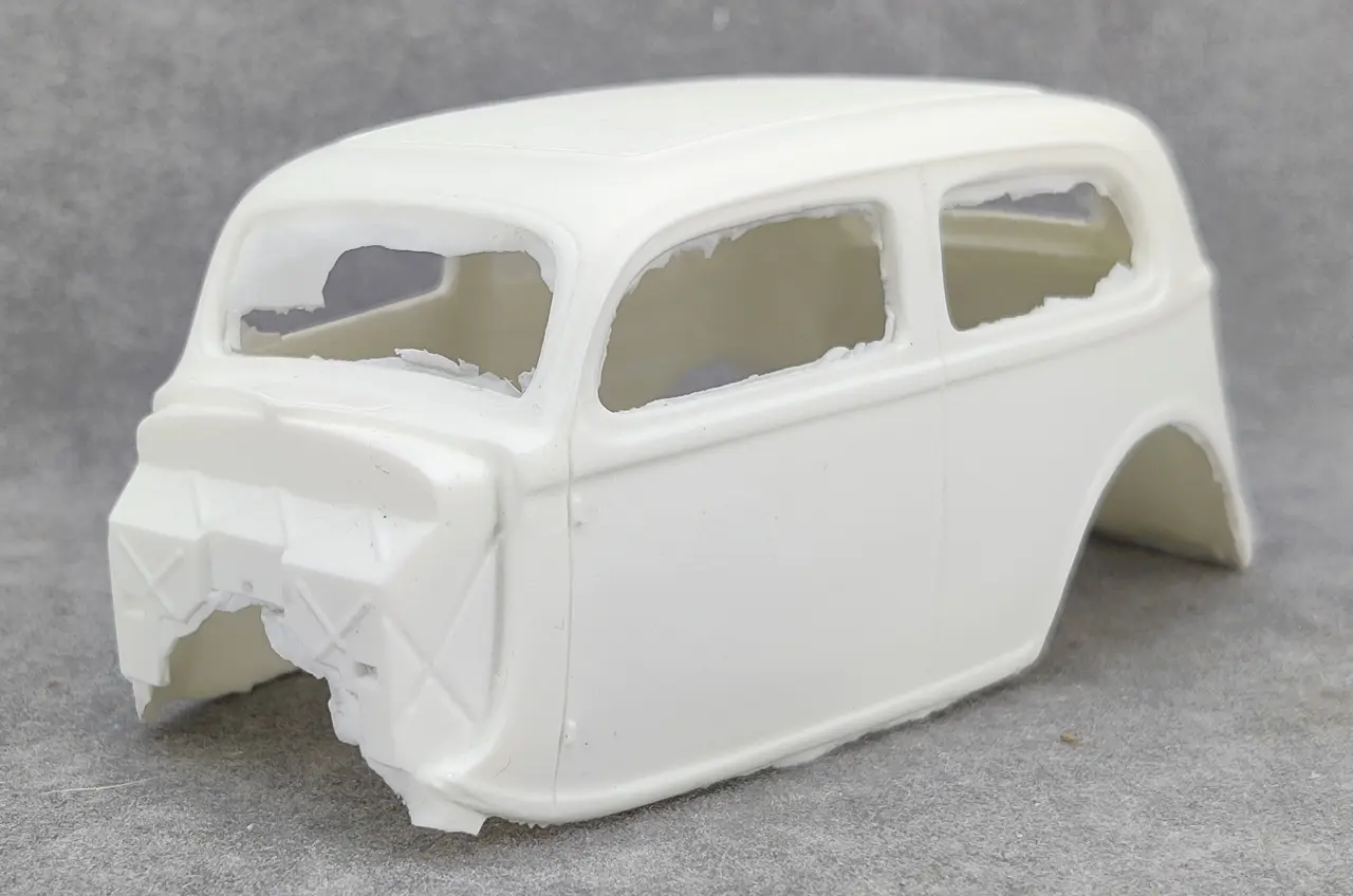 フリンストーンズ Jimmy Flintstone Resin 1936 Ford 2-Door Flat Back Sedan