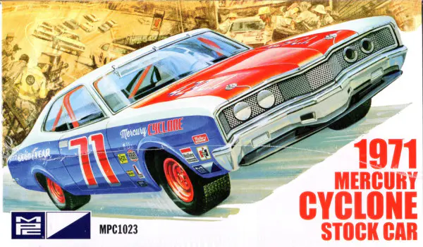Maquette Voiture MPC Ford Mercury Comet Cyclone 1961 HO 1/87 - Occasion USA