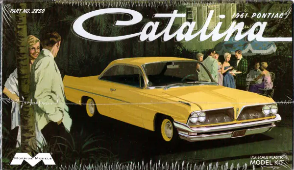 Moebius 1961 Pontiac Catalina Hardtop - Spotlight Hobbies