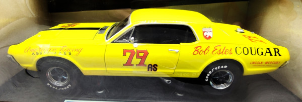 Sun Star 1967 Mercury Cougar SCCA Trans-Am Racer - 1/18 Scale