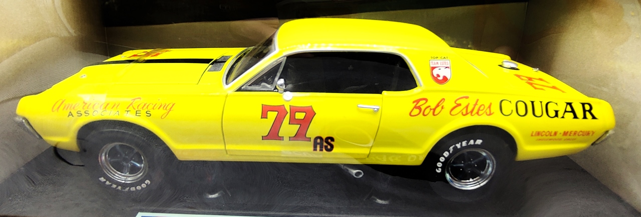 Sun Star 1967 Mercury Cougar SCCA Trans-Am Racer - 1/18 Scale