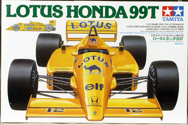 Tamiya Lotus Honda 99T F1 Formula 1 - 1/20 Scale - Spotlight Hobbies