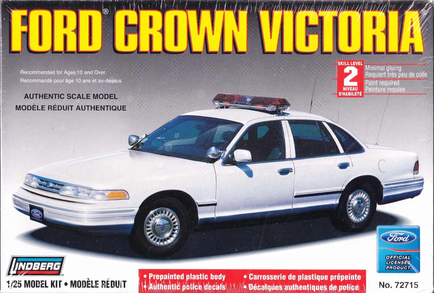 Lindberg 1997 Ford Crown Victoria 4 Door Sedan - Spotlight Hobbies