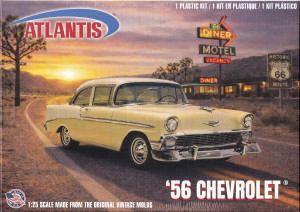 Atlantis (Revell) 1956 Chevy 2-Door Sedan - Stock, Custom or Drag