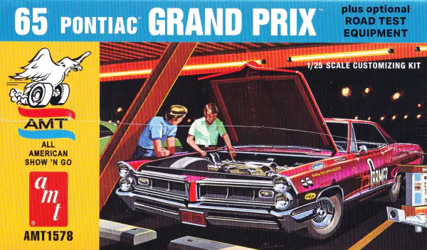 AMT 1965 Pontiac Grand Prix - Stock, Drag, Mild or Wild Custom