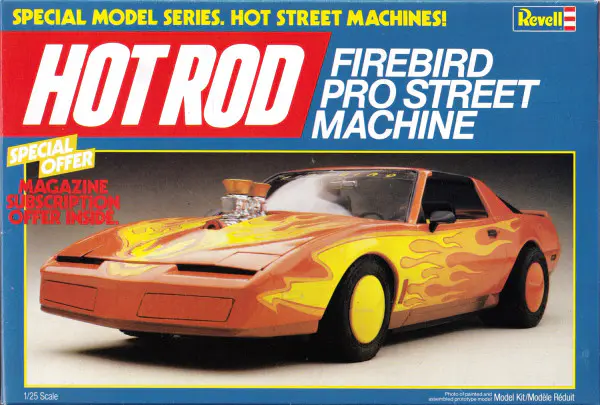 Revell 1982 Pontiac Firebird Pro Street Machine - Hot Rod Series 