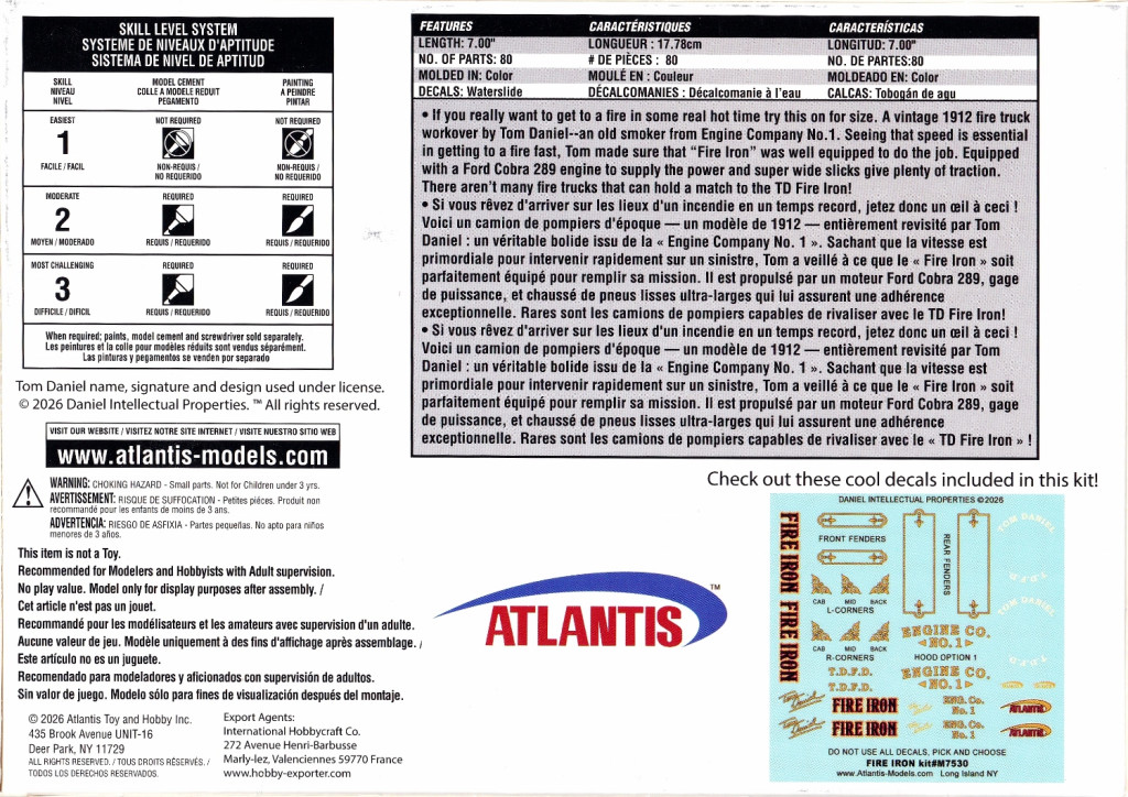 Atlantis (Monogram) Tom Daniel 