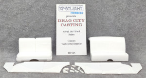 Drag City Casting Custom Tuck'n Roll Interior - Revell 1957 Ford Sedan