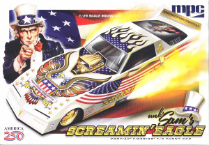 MPC America 250 “Screamin' Eagle” 1983 Pontiac Firebird Trans Am Funny Car
